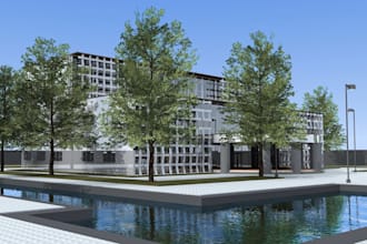design architectural floor plans and revit 3d models