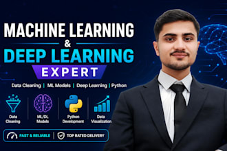 build machine learning and deep learning models for your project