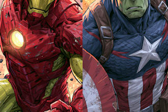 do a superhero comic