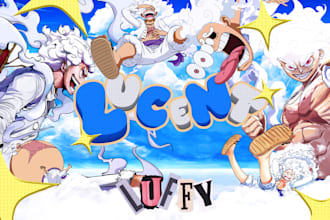 create clean and detailed custom or anime banner for discord twitch or youtube