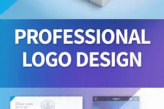 design professional logo, branding and social media posts