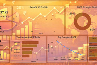 create professional excel and power bi dashboard for you