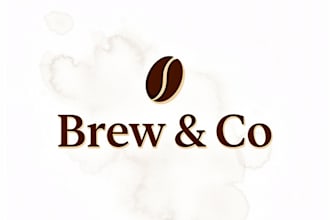 design modren minimalistic logo and brand identity using ai