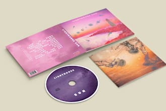 create your cd cover and booklet artwork