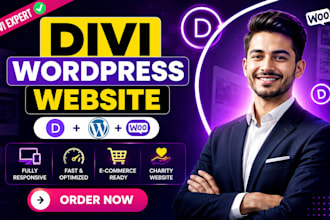 do modern divi wordpress website design