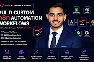 build custom n8n automation workflows