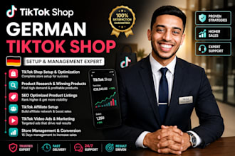 german tiktok shop setup german tiktok ads german tiktok marketing shopify