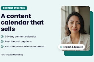 create a content strategy and calendar for instagram