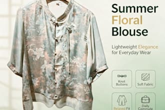 design ecommerce posters and product banners for your store