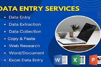 handle data entry, excel, bookkeeping, and accounting tasks