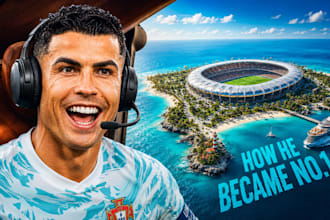 design catchy youtube thumbnail