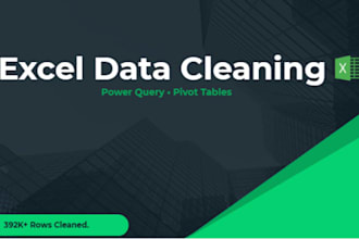extract, clean and organize your excel data for analysis