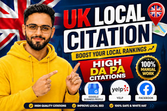 build UK local citations with a full audit and cleanup first