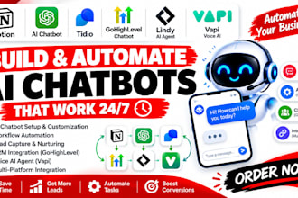 build notion ai chatbot tidio gohiglevel chatbot lindy ai agent automation vapi