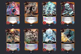 create custom card game design trading card game board game tgc and tarot card