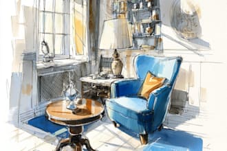 do interior design your bedroom, living room, dining and kitchen