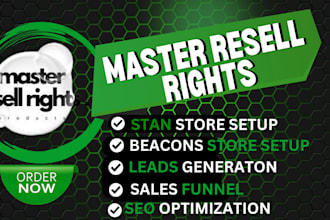 promote master resell rights with email marketing for passive income