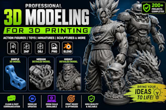 sculpt 3d modl characer dnd acion figure toys for 3d 3d printing and rendering