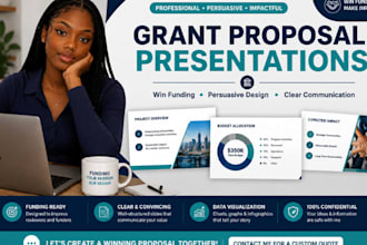 design grant proposal, nih, nsf, erc and research funding presentations