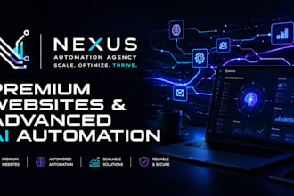 design custom websites and ai automations