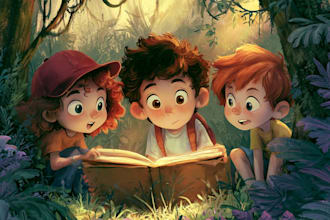 design children storybook illustrator, children book design