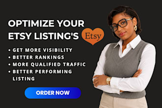do etsy seo, optimize listings, titles, tags and keywords