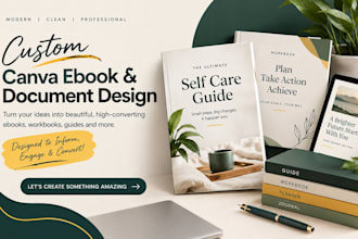 canva ebook design canva workbook design journal ebook design KDP workbook guide