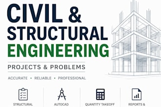 assist you in your civil engineering projects and problems