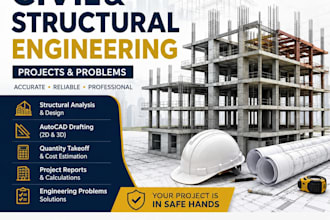 do civil and structural engineering design and projects