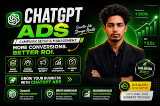 setup and manage high converting chatgpt ads campaigns for your business