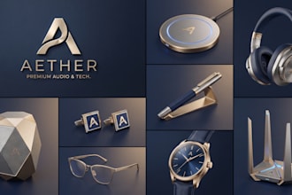 design timeless luxury logo and brand identity