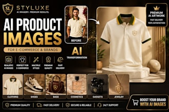 create realistic ai product images for ecommerce