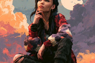 castom digital portrait art