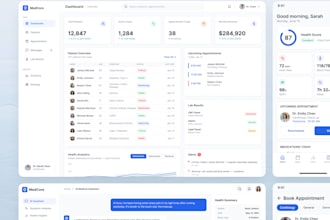 design a premium UI UX for your health, ecommerce, or travel app