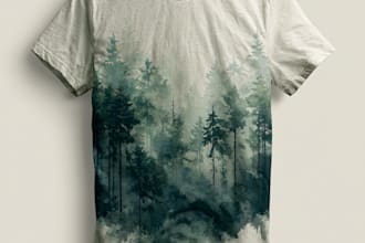 do trendy t shirt design and graphic t shirt design