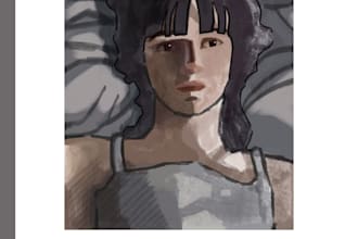 paint a custom poetry bookcover illustration for indieauthor