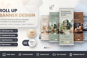 design roll up banner, retractable banner, pull up banner, event banner
