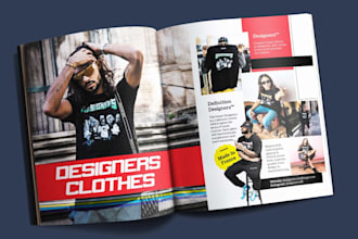 be your professional magazine designer