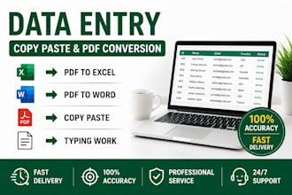 do accurate data entry