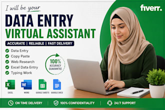 do accurate data entry copy paste and web research
