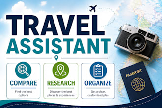 help research and organize your travel plans
