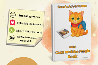 create adventure story books for kids