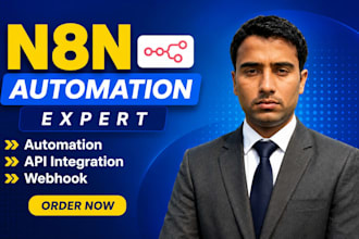 build n8n automation workflow , ai agents and ai automation
