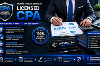 sign, audit and file your tax returns as a CPA