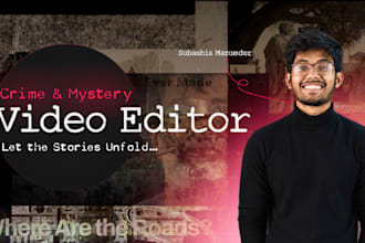 create crime and history documentary videos for youtube