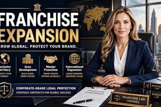 create a highly protective master franchise agreement package