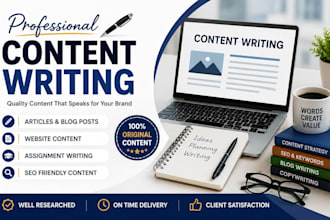 professional content writing and article writing