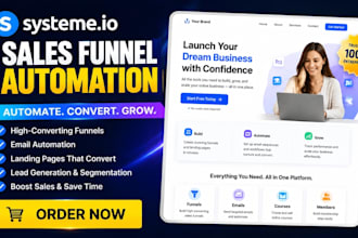 systeme io landing page systeme io sales funne systeme io online course website