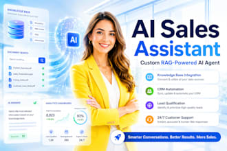 build an ai sales agent with rag and llm integration