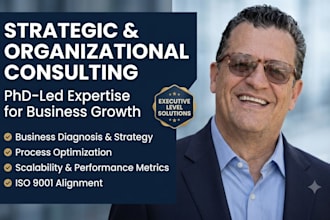 provide expert strategic and organizational consulting